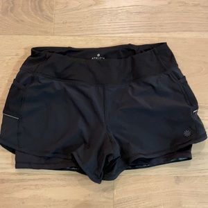 Athleta running shorts